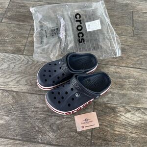 Brand New Crocs Crocband Navy Classic Clog (M4/W6 EUR36-37)